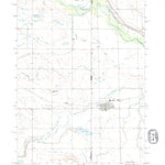 United States Geological Survey Lyman, NE-WY (1990, 24000-Scale) digital map