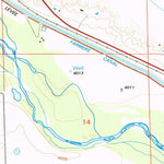 United States Geological Survey Lyman, NE-WY (1990, 24000-Scale) digital map