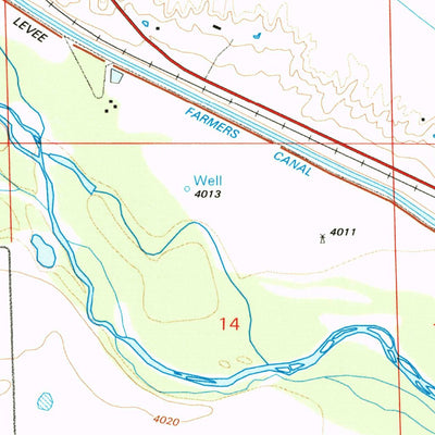 United States Geological Survey Lyman, NE-WY (1990, 24000-Scale) digital map