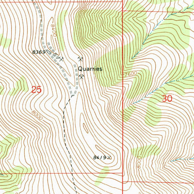 United States Geological Survey Lyman Pass, ID (1968, 24000-Scale) digital map