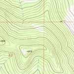 United States Geological Survey Lynch Lake, MT (1964, 24000-Scale) digital map