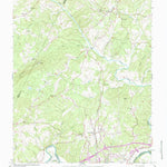 United States Geological Survey Lynch Station, VA (1966, 24000-Scale) digital map