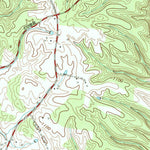 United States Geological Survey Lynchburg East, TN (1978, 24000-Scale) digital map