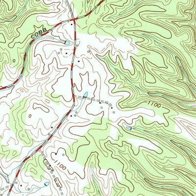 United States Geological Survey Lynchburg East, TN (1978, 24000-Scale) digital map
