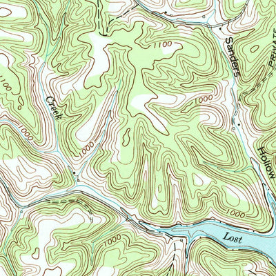 United States Geological Survey Lynchburg East, TN (1978, 24000-Scale) digital map
