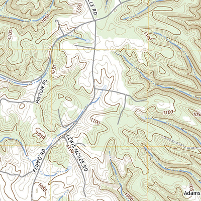 United States Geological Survey Lynchburg East, TN (2022, 24000-Scale) digital map