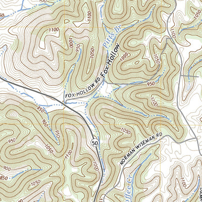 United States Geological Survey Lynchburg East, TN (2022, 24000-Scale) digital map
