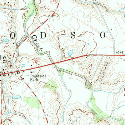 United States Geological Survey Lynchburg, OH (1960, 24000-Scale) digital map