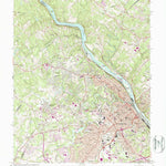 United States Geological Survey Lynchburg, VA (1963, 24000-Scale) digital map