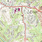 United States Geological Survey Lynchburg, VA (1963, 24000-Scale) digital map