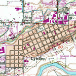United States Geological Survey Lynden, WA (1952, 24000-Scale) digital map