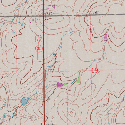 United States Geological Survey Lyndon, KS (1965, 24000-Scale) digital map
