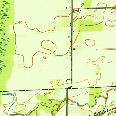 United States Geological Survey Lyndonville, NY (1951, 24000-Scale) digital map