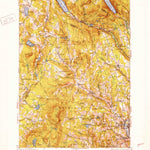 United States Geological Survey Lyndonville, VT (1951, 62500-Scale) digital map