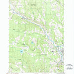 United States Geological Survey Lyndonville, VT (1986, 24000-Scale) digital map