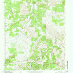 United States Geological Survey Lynn Creek, TX (1964, 24000-Scale) digital map