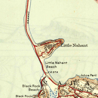 United States Geological Survey Lynn, MA (1946, 31680-Scale) digital map