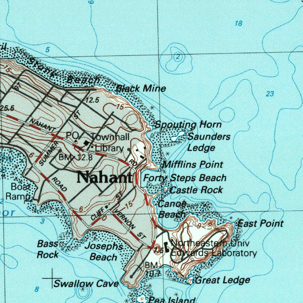Lynn, MA (1997, 25000-Scale) Map by United States Geological Survey ...