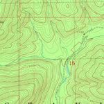 United States Geological Survey Lynn Mountain, OK (1981, 24000-Scale) digital map