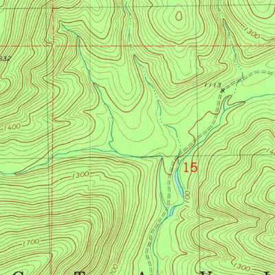 United States Geological Survey Lynn Mountain, OK (1981, 24000-Scale) digital map