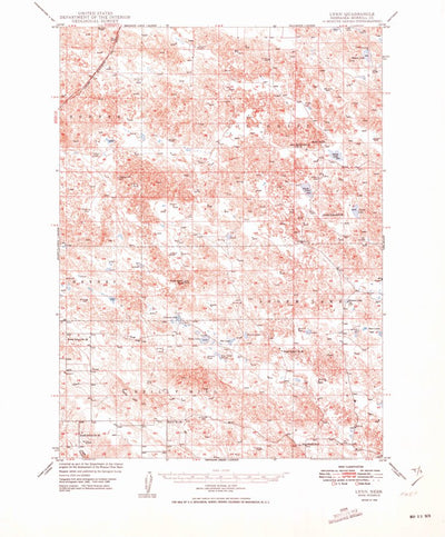 United States Geological Survey Lynn, NE (1949, 62500-Scale) digital map
