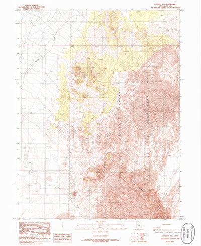 United States Geological Survey Lynndyl NW, UT (1986, 24000-Scale) digital map