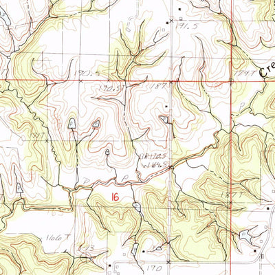 United States Geological Survey Lynnville, IL (1983, 24000-Scale) digital map