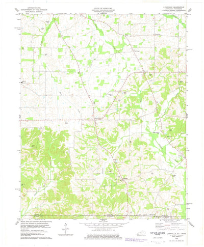 United States Geological Survey Lynnville, KY-TN (1978, 24000-Scale) digital map