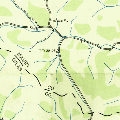 United States Geological Survey Lynnville, TN (1936, 24000-Scale) digital map