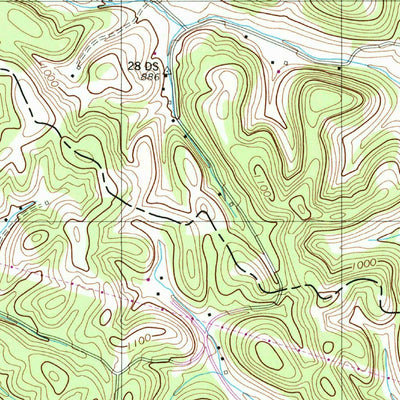 United States Geological Survey Lynnville, TN (1951, 24000-Scale) digital map