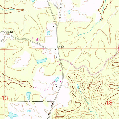 United States Geological Survey Lynville, MS (1962, 24000-Scale) digital map