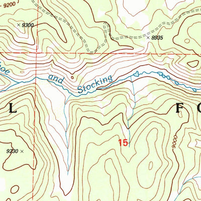 United States Geological Survey Lynx Pass, CO (2000, 24000-Scale) digital map