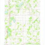 United States Geological Survey Lyon Lake, MI (1980, 24000-Scale) digital map