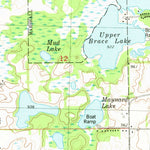 United States Geological Survey Lyon Lake, MI (1980, 24000-Scale) digital map