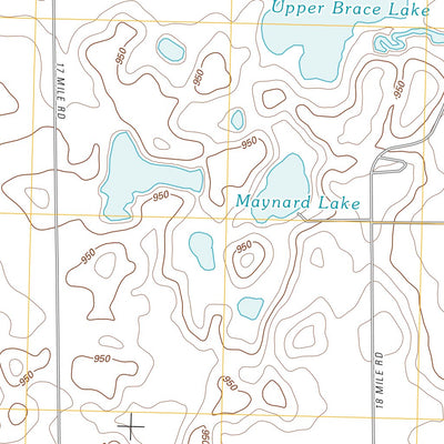 United States Geological Survey Lyon Lake, MI (2011, 24000-Scale) digital map