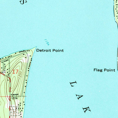 United States Geological Survey Lyon Manor, MI (1963, 24000-Scale) digital map