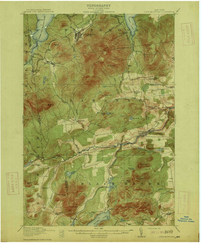 United States Geological Survey Lyon Mountain, NY (1913, 62500-Scale) digital map