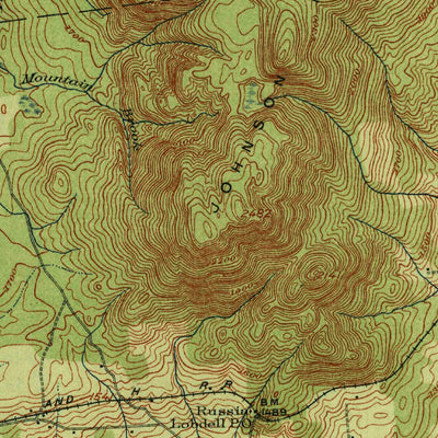 United States Geological Survey Lyon Mountain, NY (1913, 62500-Scale) digital map