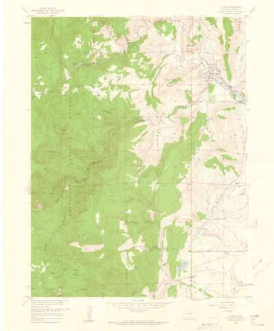 United States Geological Survey Lyons, CO (1957, 24000-Scale) digital map