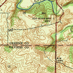 United States Geological Survey Lyons, IN (1943, 24000-Scale) digital map