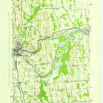 United States Geological Survey Lyons, NY (1943, 31680-Scale) digital map