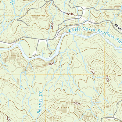 United States Geological Survey Lyons, OR (2020, 24000-Scale) digital map