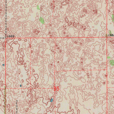 United States Geological Survey Lyons SE, KS (1970, 24000-Scale) digital map