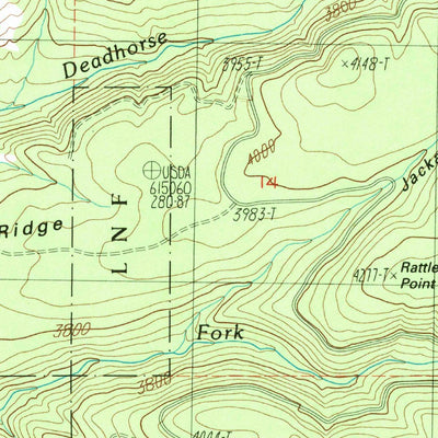 United States Geological Survey Lyonsville, CA (1985, 24000-Scale) digital map