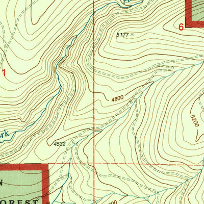 United States Geological Survey Lyonsville, CA (1995, 24000-Scale) digital map