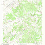 United States Geological Survey Lytton Springs, TX (1968, 24000-Scale) digital map