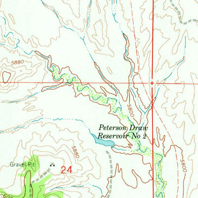 United States Geological Survey M F Mountain, CO (1962, 24000-Scale) digital map