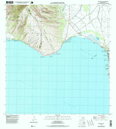United States Geological Survey Maalaea, HI (1996, 24000-Scale) digital map