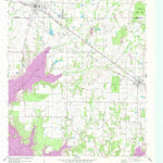 United States Geological Survey Mabank, TX (1960, 24000-Scale) digital map