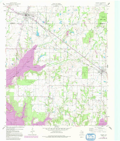 United States Geological Survey Mabank, TX (1960, 24000-Scale) digital map